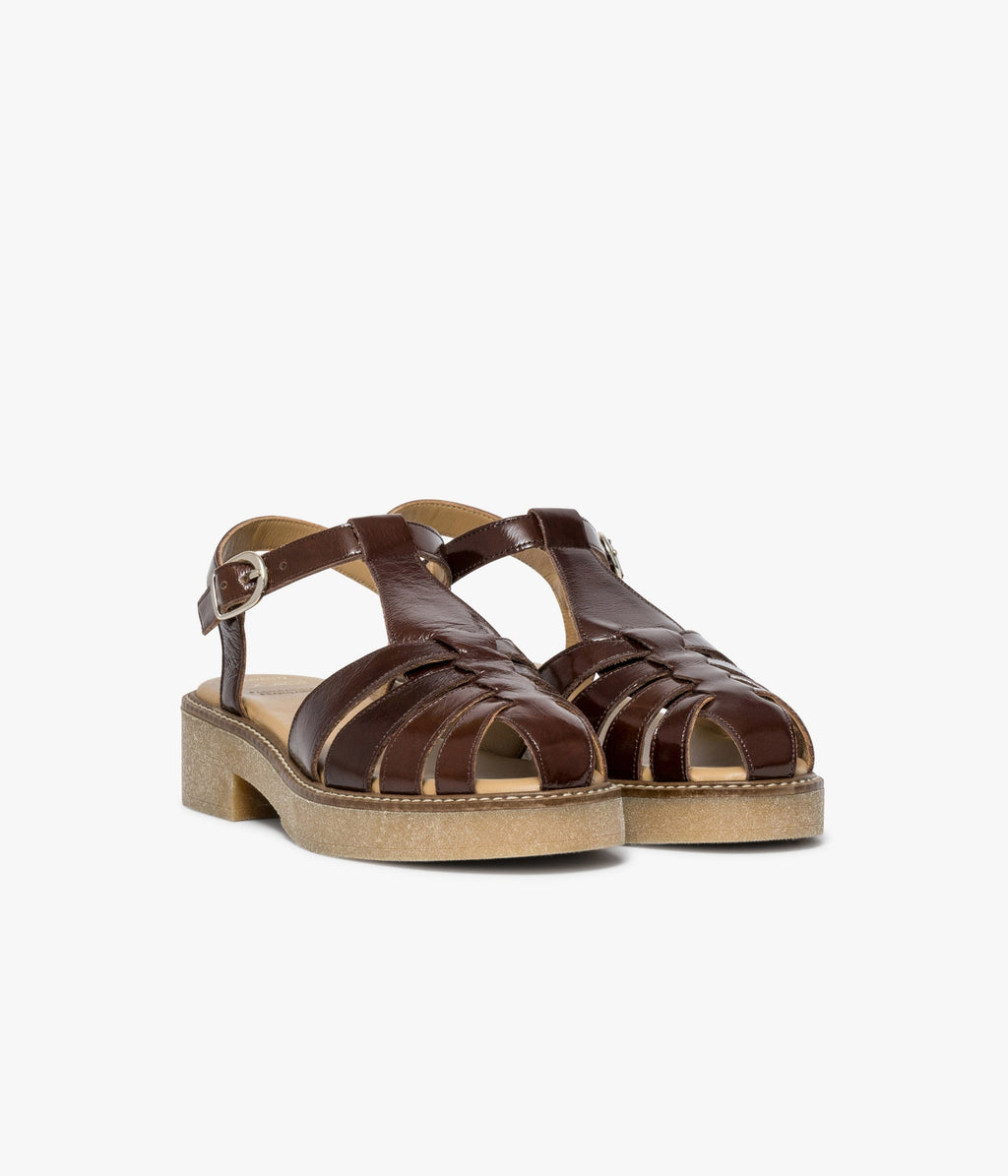 Derby Salomé Fanny chocolat