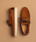 Chaussure bateau Kelen cognac
