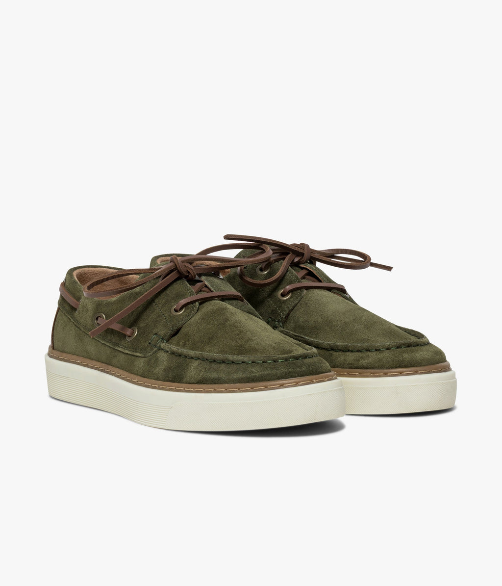 Chaussure bateau Kelen kaki