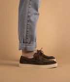 Chaussure bateau Kelen kaki