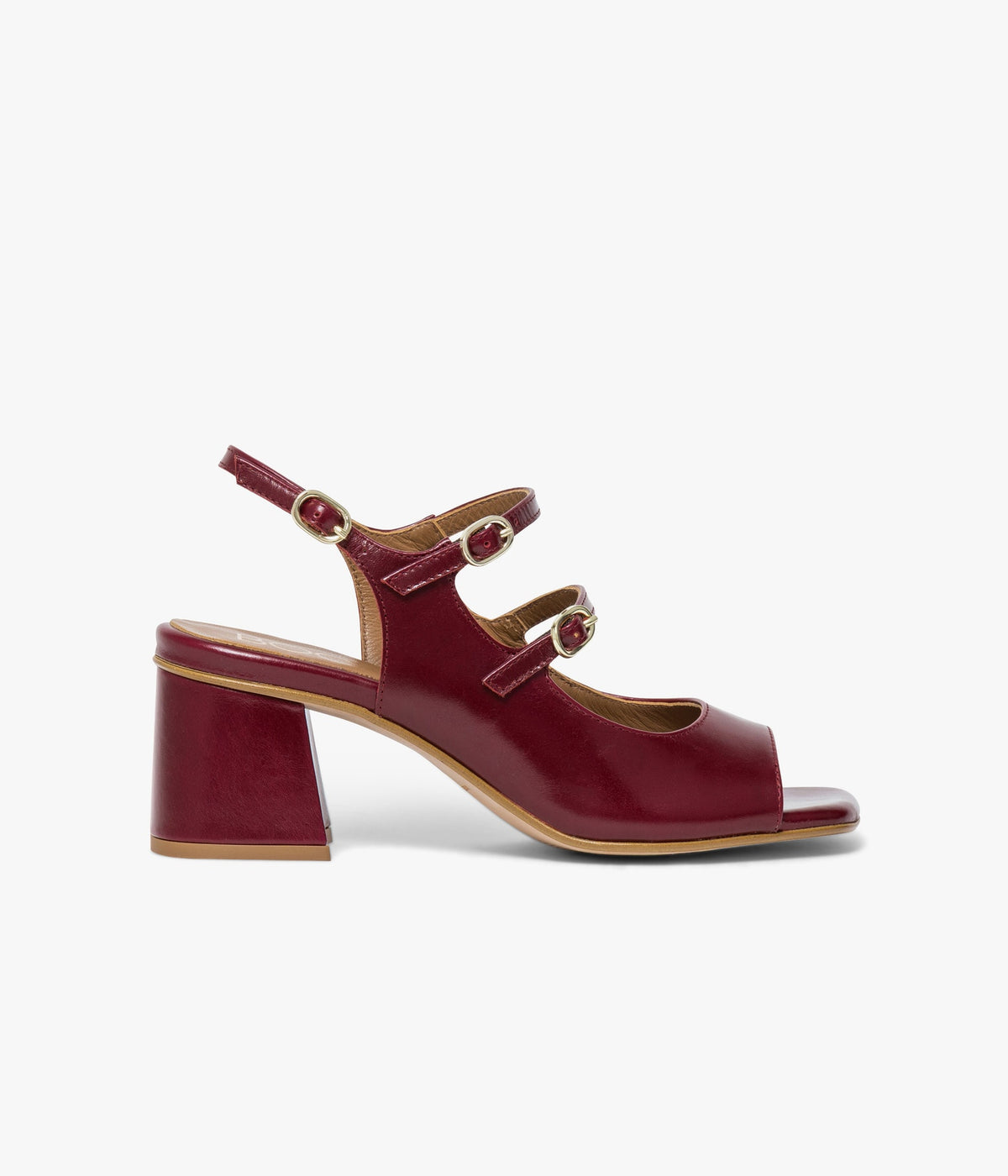 Sandale Hadda bordeaux