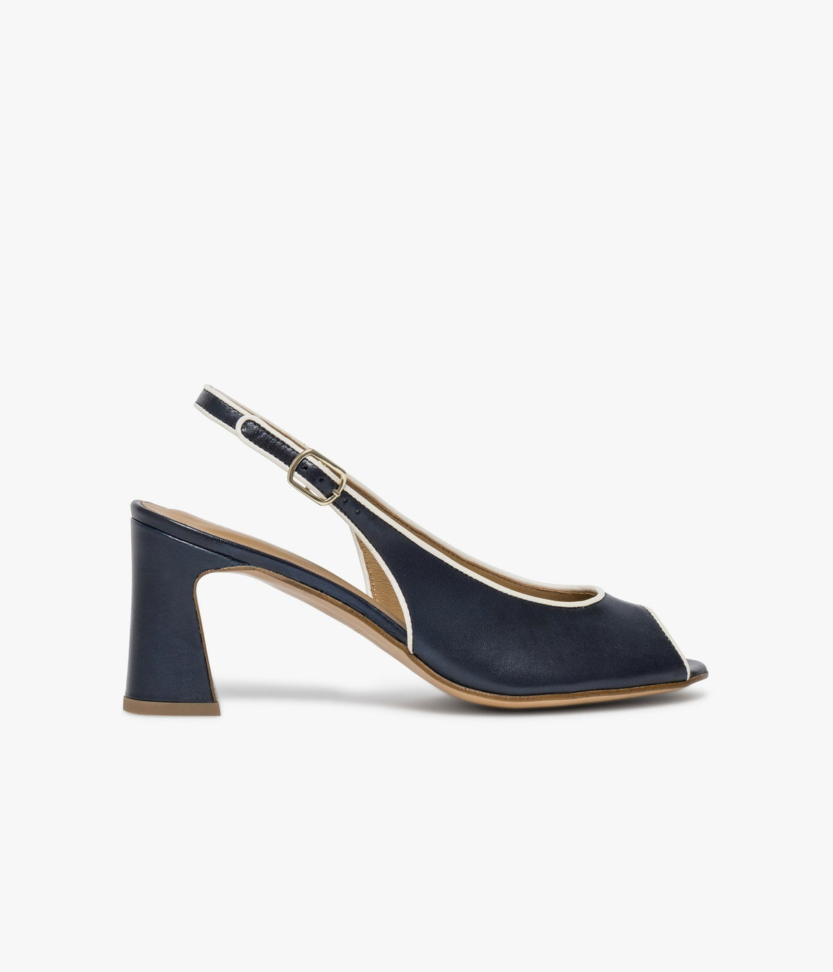 Escarpin slingback Diane marine