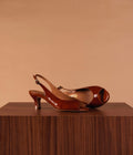 Escarpin Slingback Désir camel