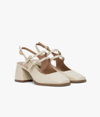Escarpin Slingback Debbie écru