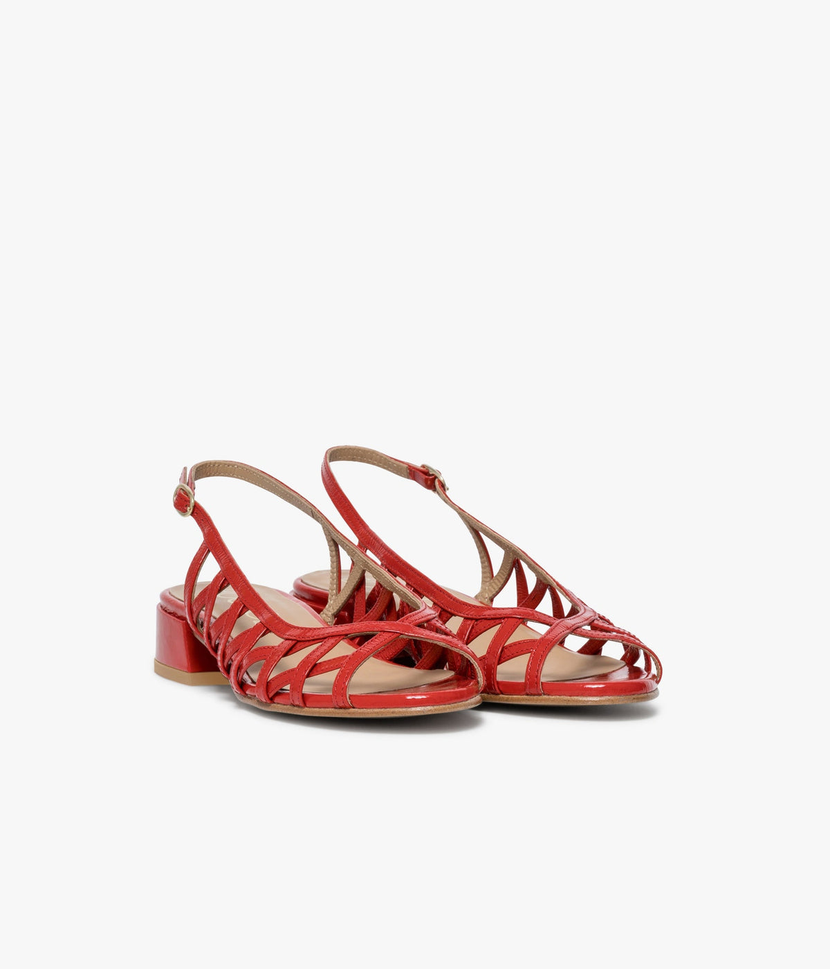 Sandale Nala coquelicot