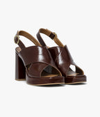 Sandale Perla chocolat