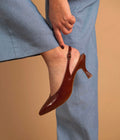 Escarpin Slingback Claudy camel