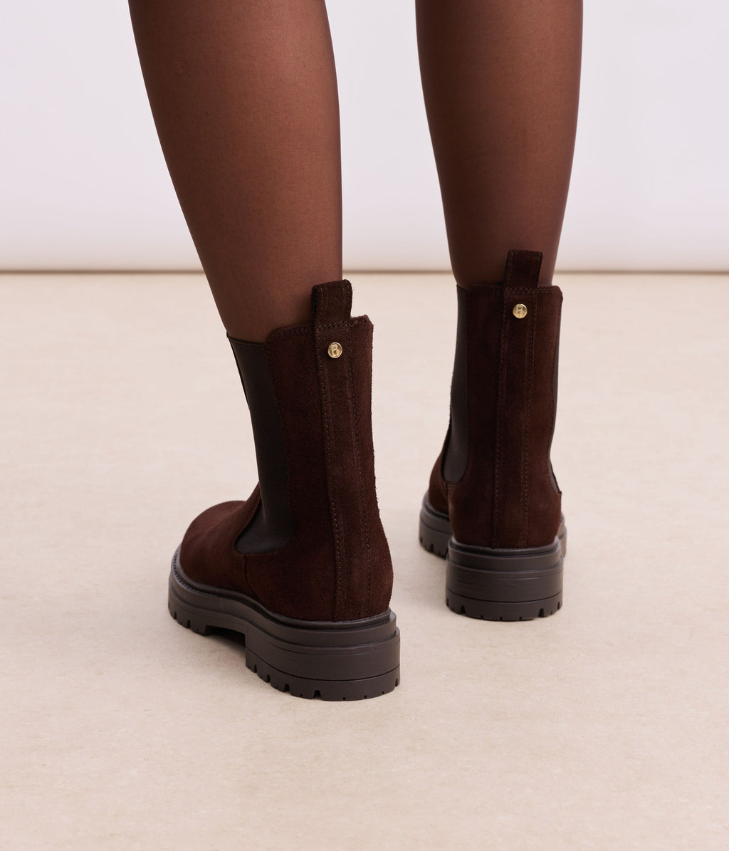 Chelsea boots Charlize chocolat