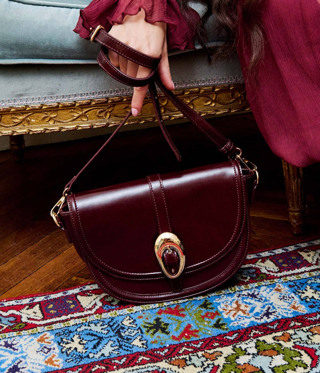 Sac Esmee pourpre