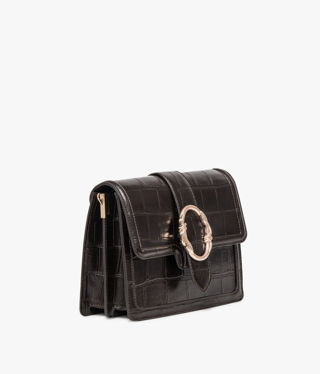 Sac Elisea marron foncé