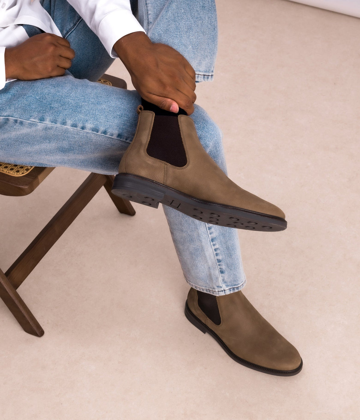 Chelsea boots Maxime taupe
