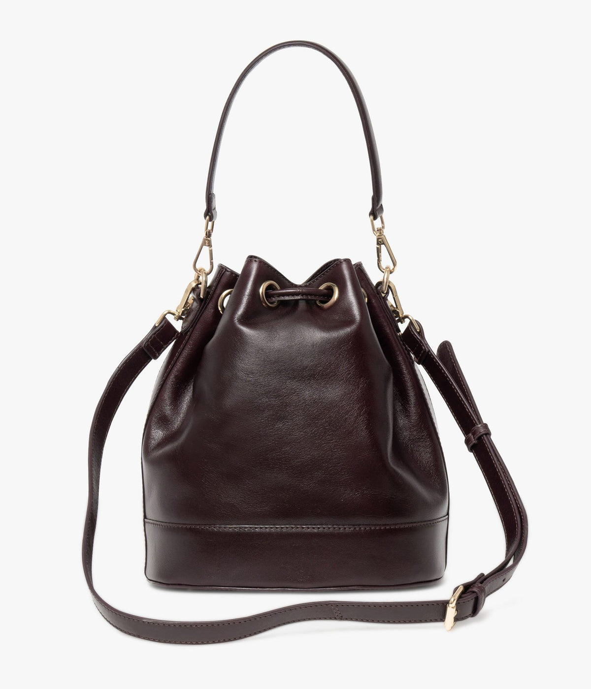 Sac seau Paulette pourpre