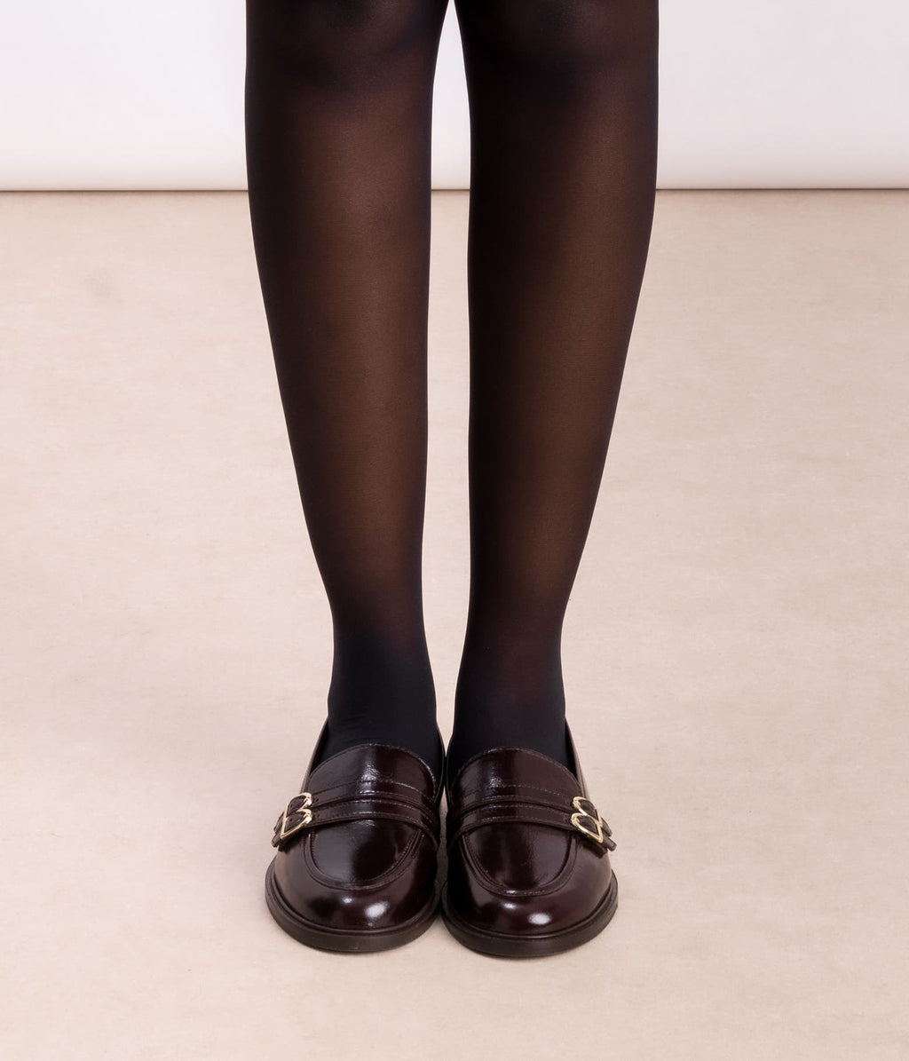 Mocassin Anya marron foncé
