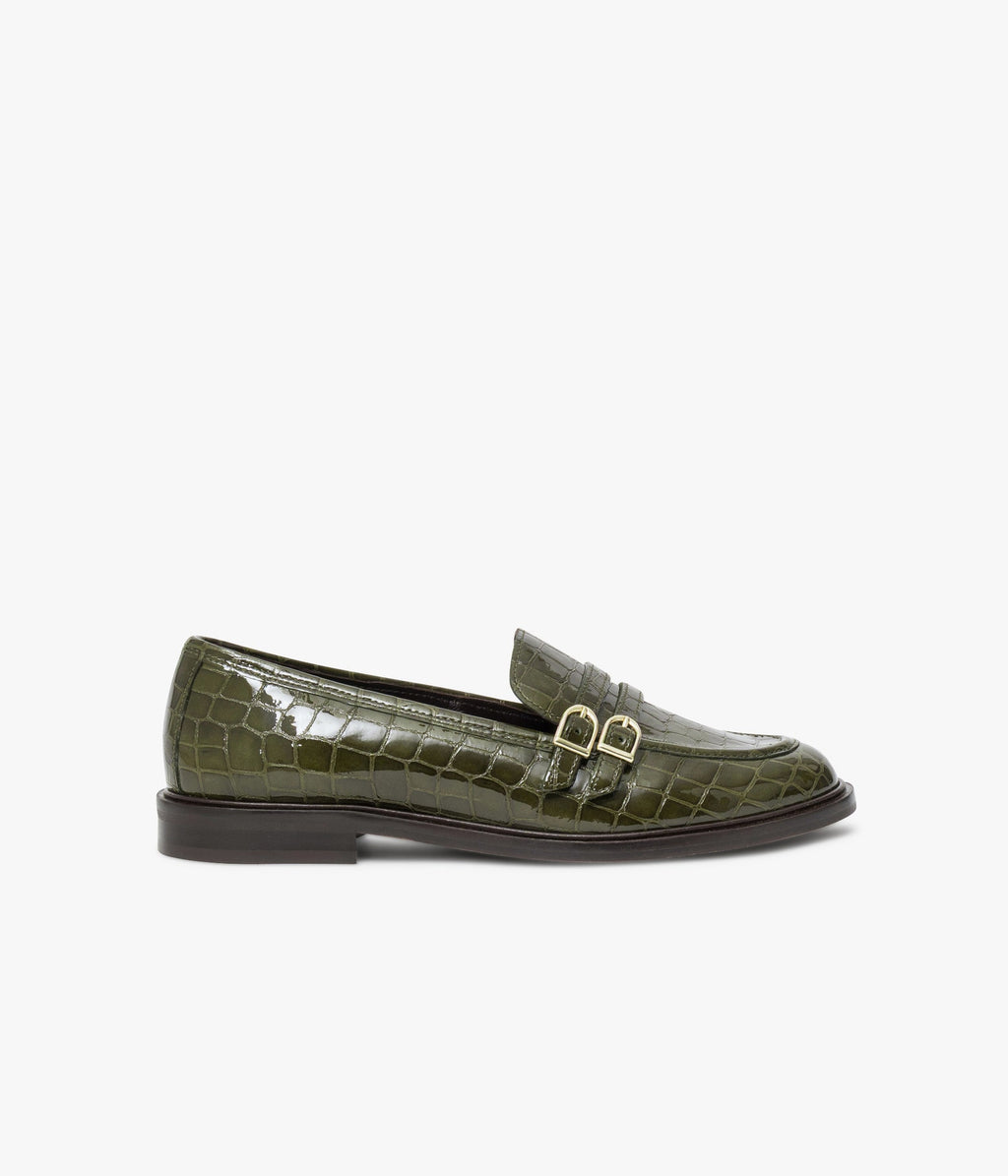 Mocassin Anya vert