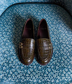Mocassin Anya vert