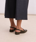Mocassin Slingback Betsy vert