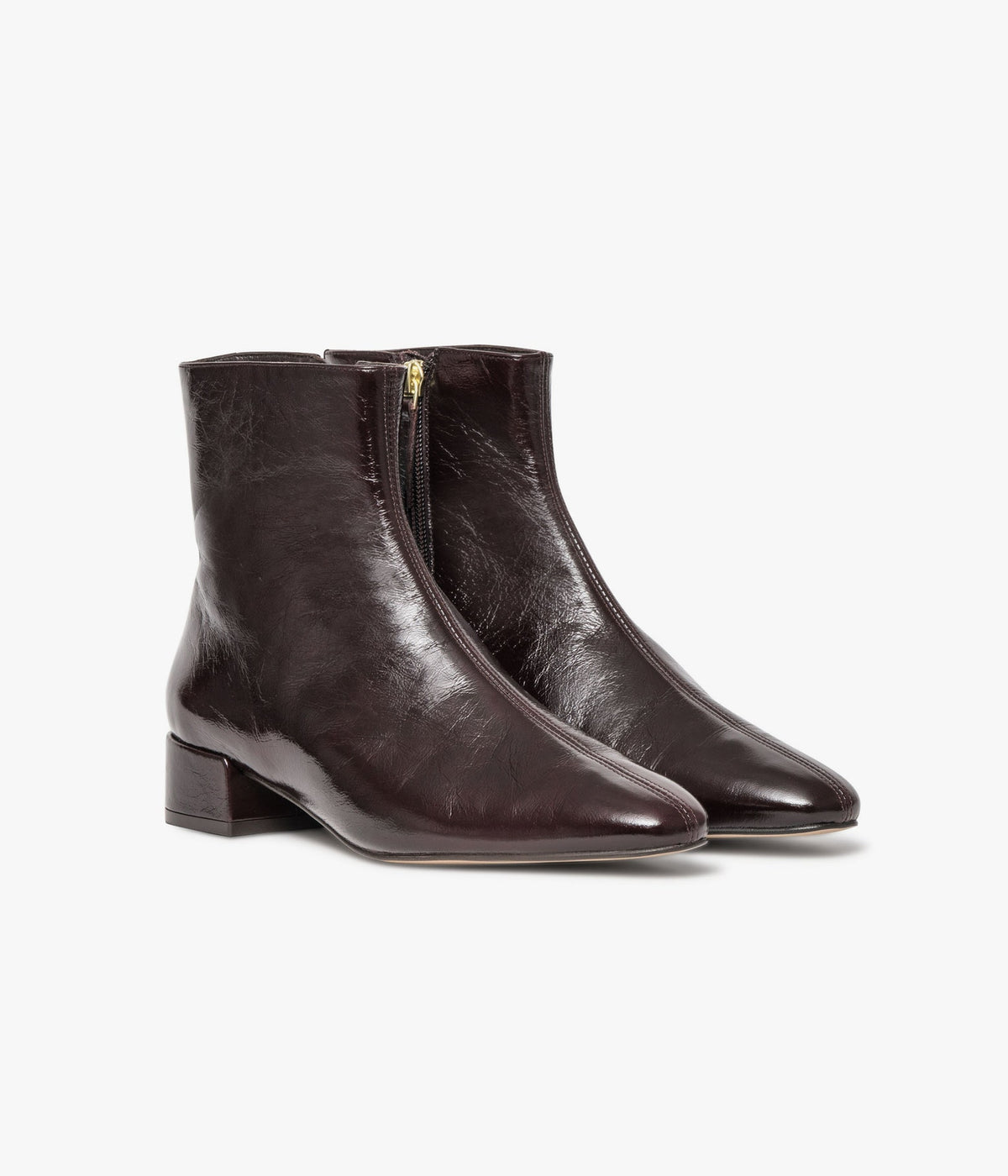 Boots Melle marron foncé