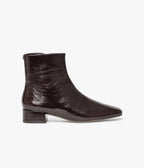 Boots Melle marron foncé