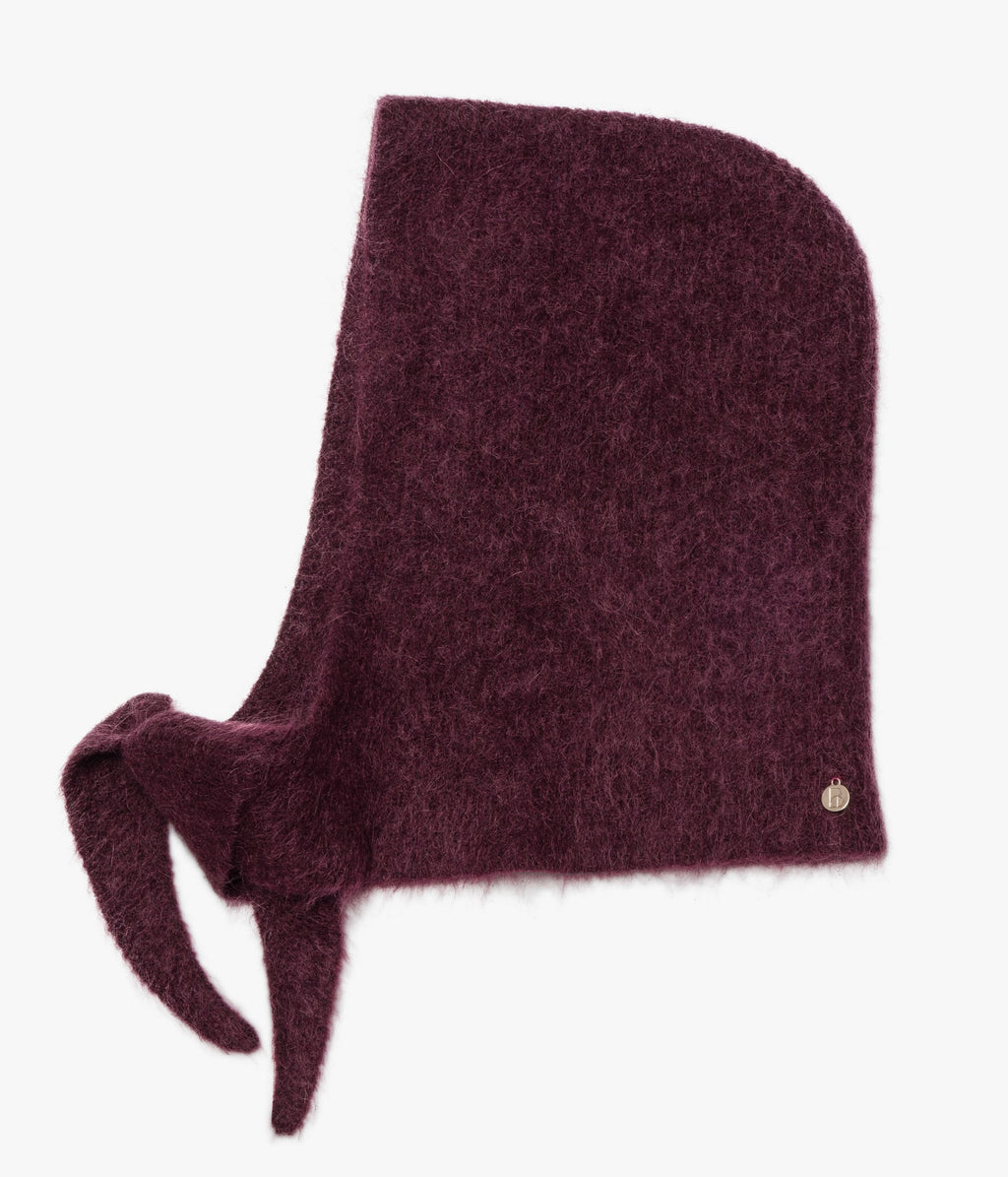 Capuche Rosemarie pourpre