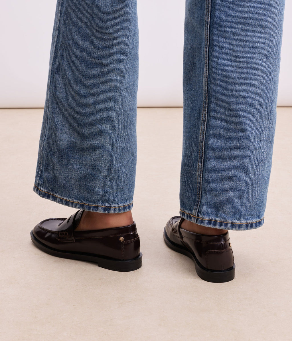 Mocassin Aida pourpre