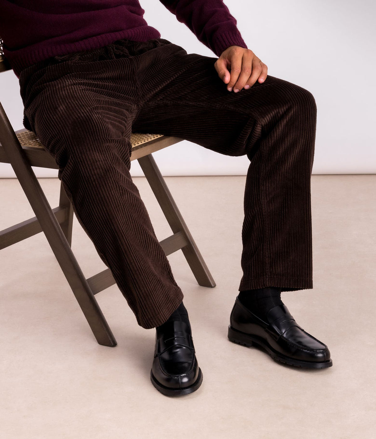 Mocassin Matthias noir