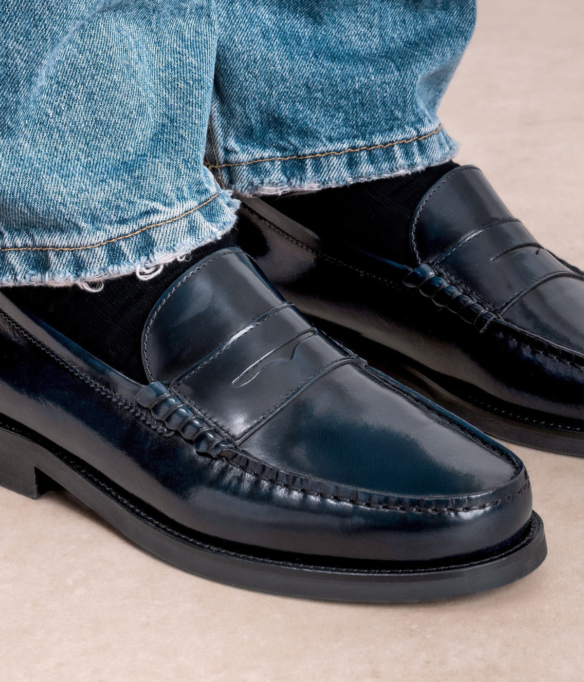 Mocassin Romaric marine