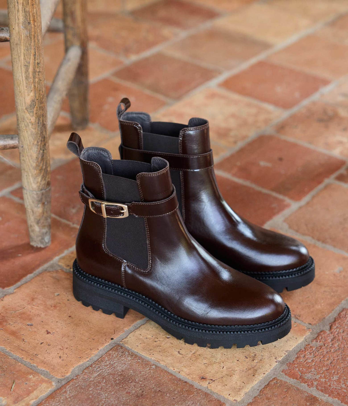 Chelsea boots Marly chocolat