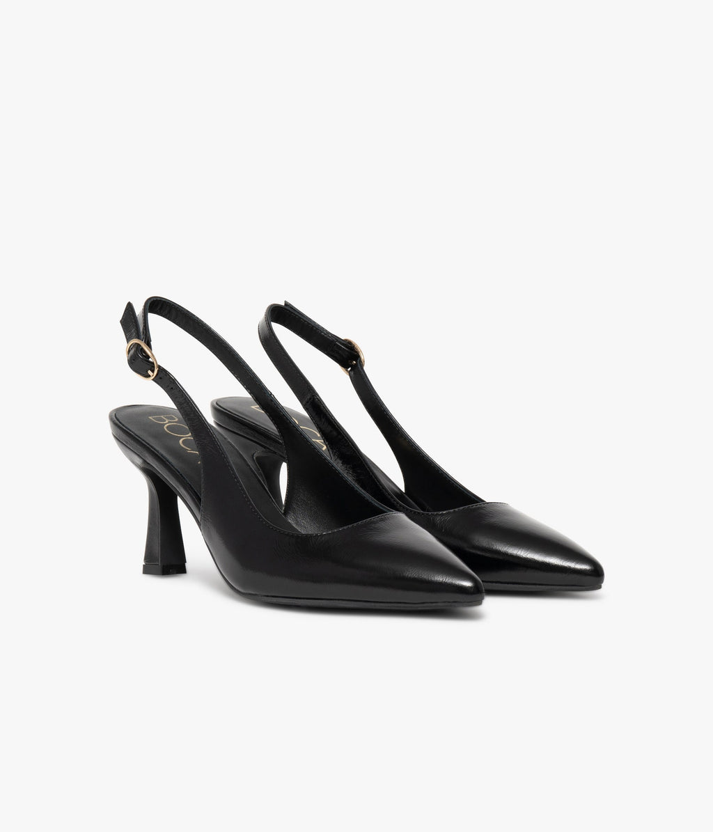 Escarpin Slingback Delphie noir