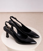 Escarpin Slingback Delphie noir