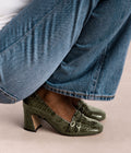 Escarpin Jeannelle vert