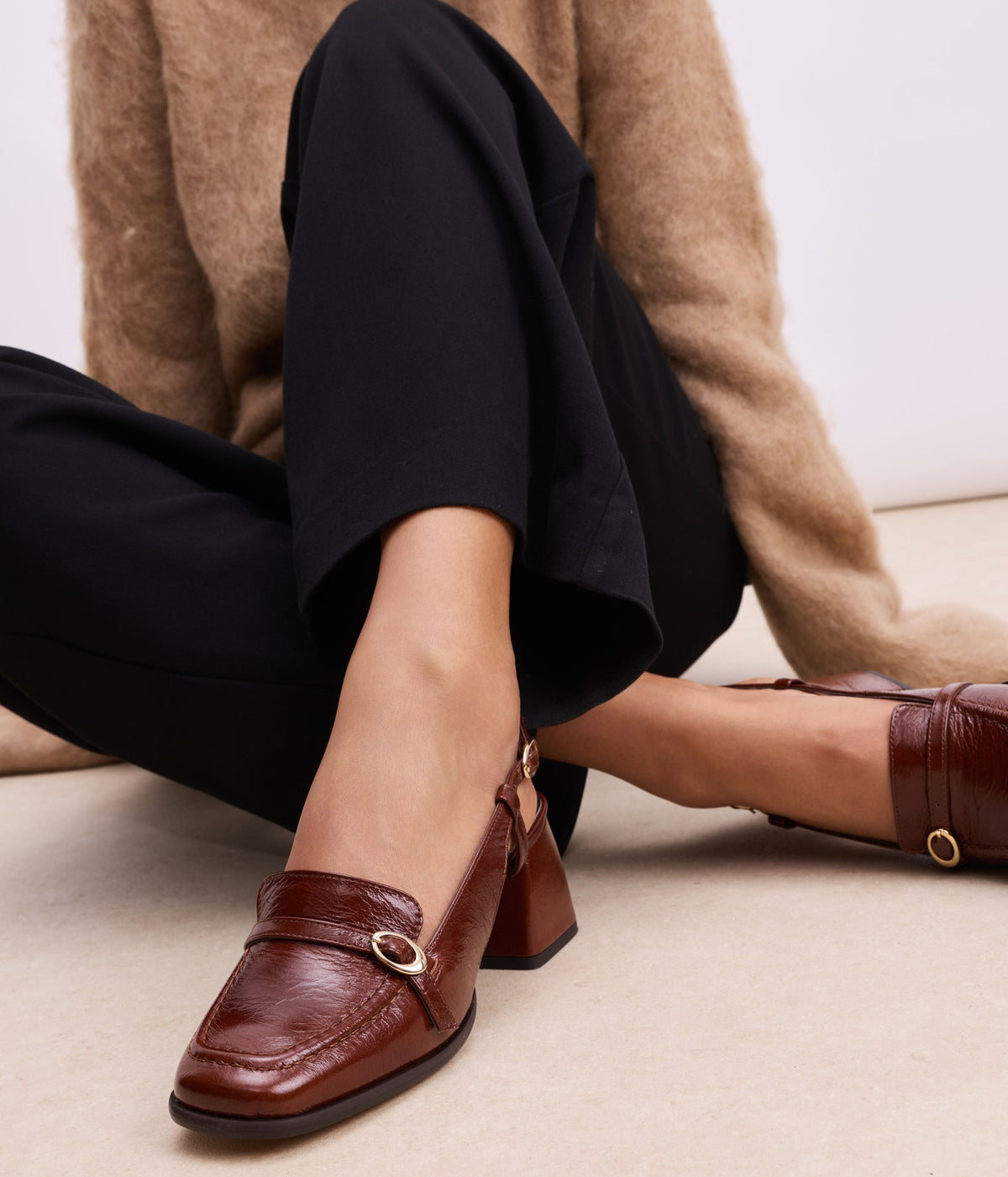 Mocassin Slingback Domitille