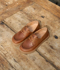 Chaussure bateau barefoot Ezio cognac