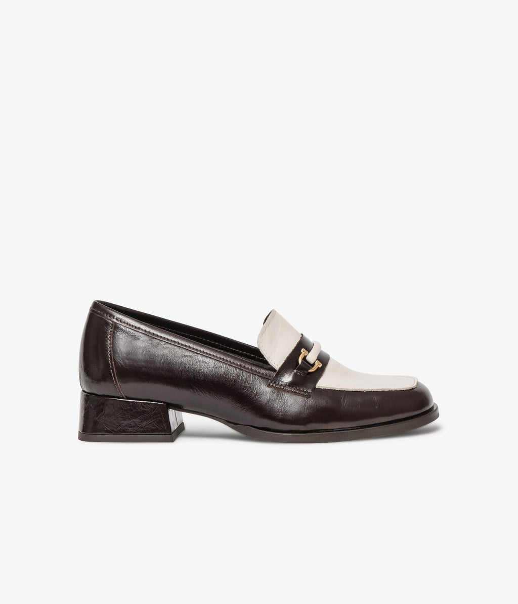 Mocassin Abigail marron foncé