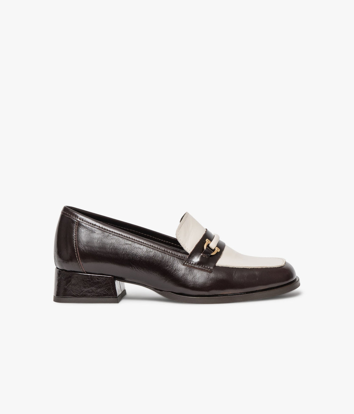 Mocassin Abigail marron foncé