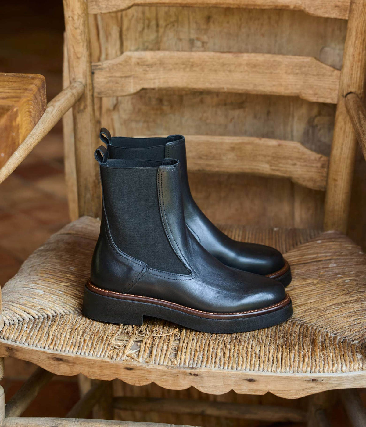 Chelsea boots Milada noir
