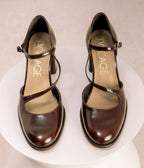Escarpin Irène chocolat