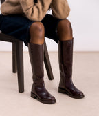 Botte Valia marron foncé