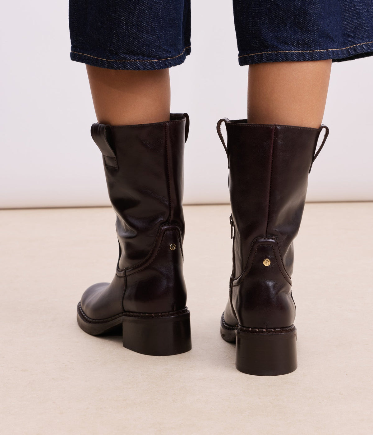 Botte Vitta marron foncé