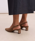 Escarpin Slingback Calista sable