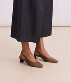 Escarpin Slingback Calista sable