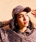 Casquette Aiko chocolat