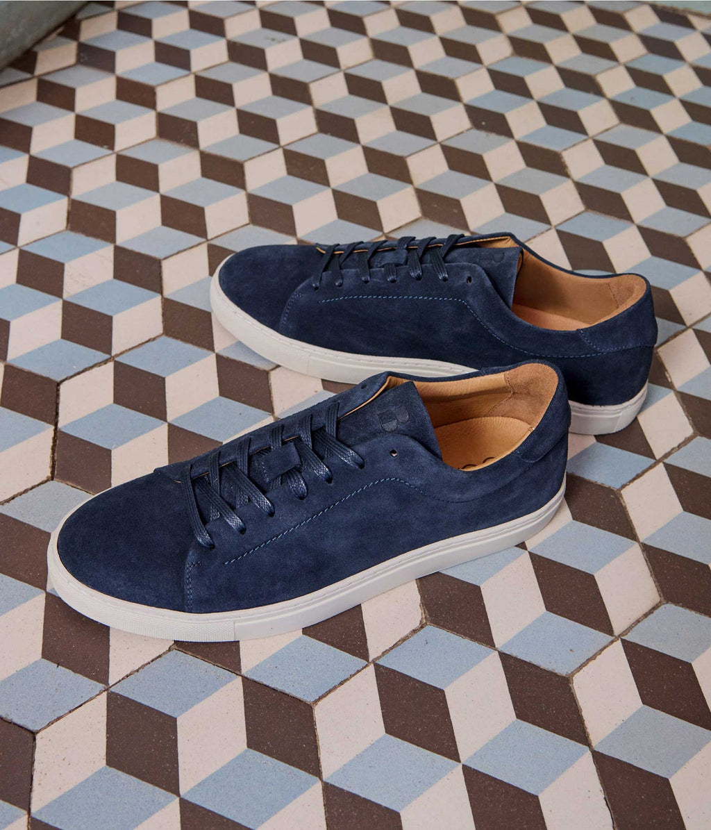 Basket Montgomery bleu