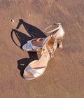 Sandale Pénéloppe platine