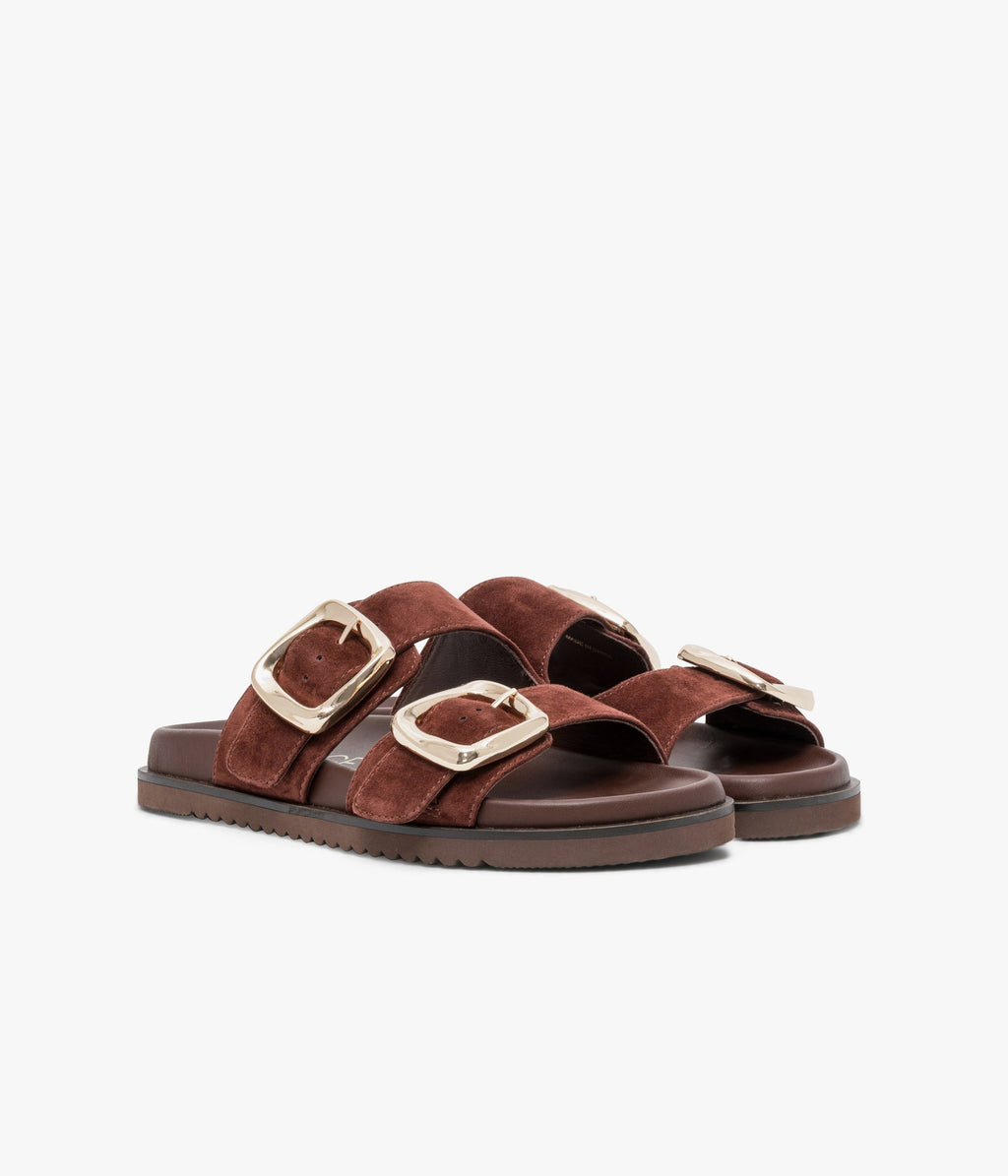 Mules Yaelle bordeaux