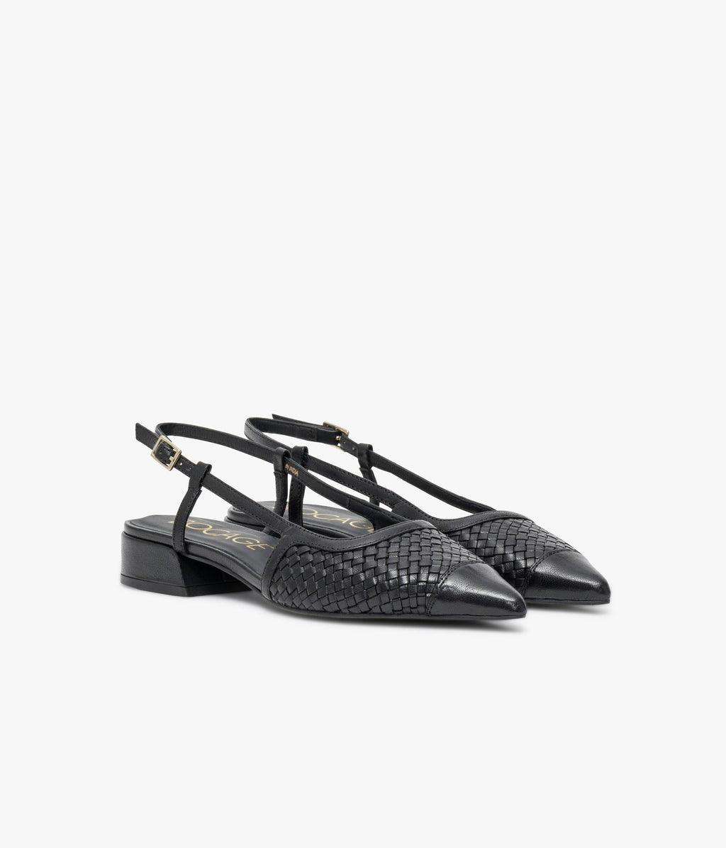 Ballerine Slingback Sonnie noir