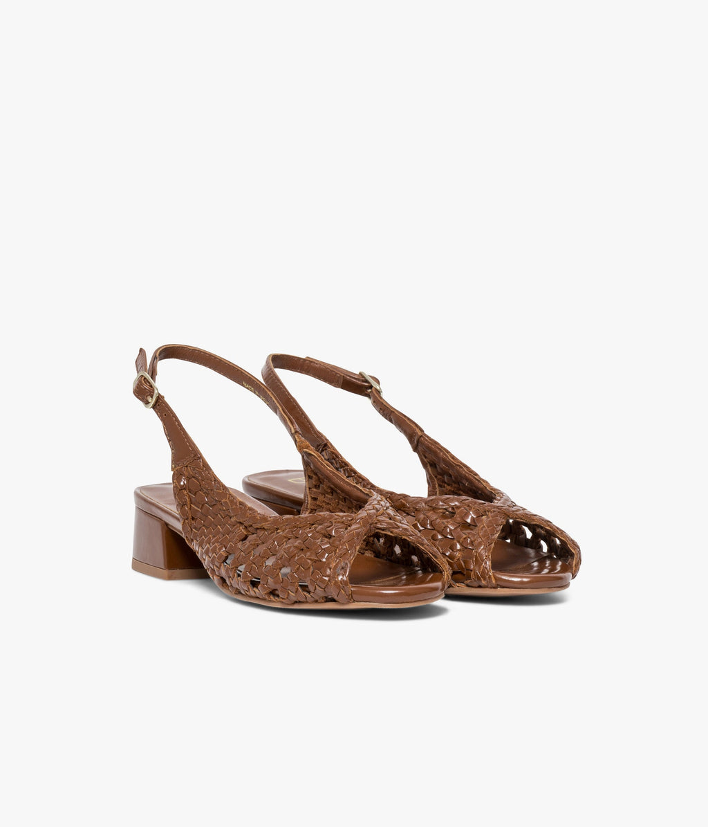 Ballerine Slingback Sarah cognac