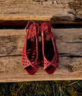 Ballerine Slingback Sarah bordeaux