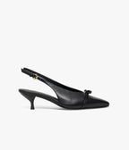 Escarpin slingback Denise noir